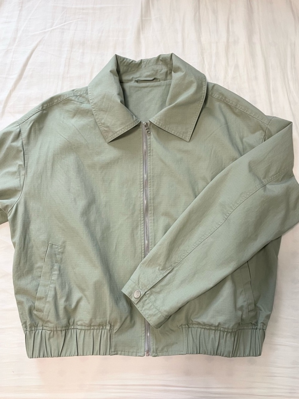 Frank and Oak Zip Up Bomber Jacket